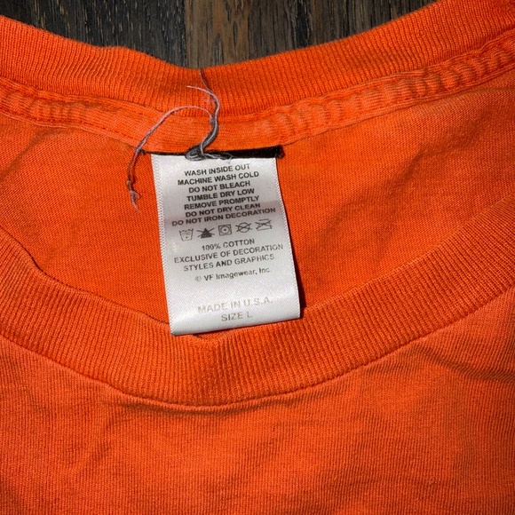 Men's Harley Davidson Motorcycles Logo T-Shirt Size Large Vintage - Picture 3 of 4